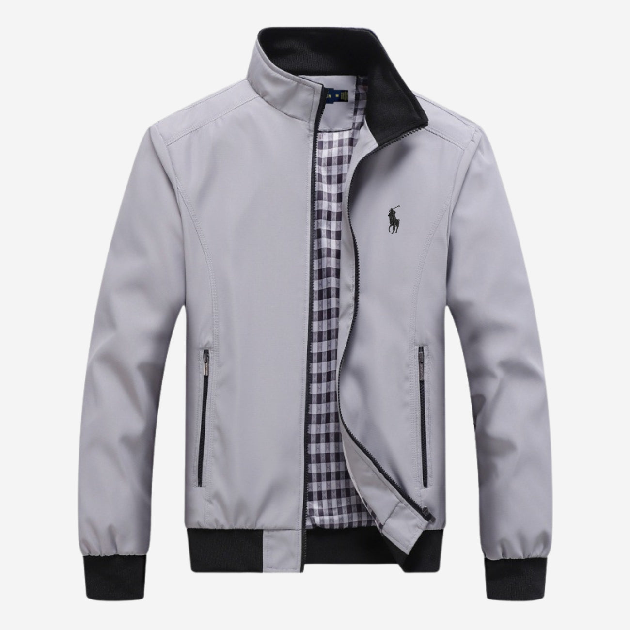 Casual Zip-Up Bomber - CLEARANCE | 55% OFF