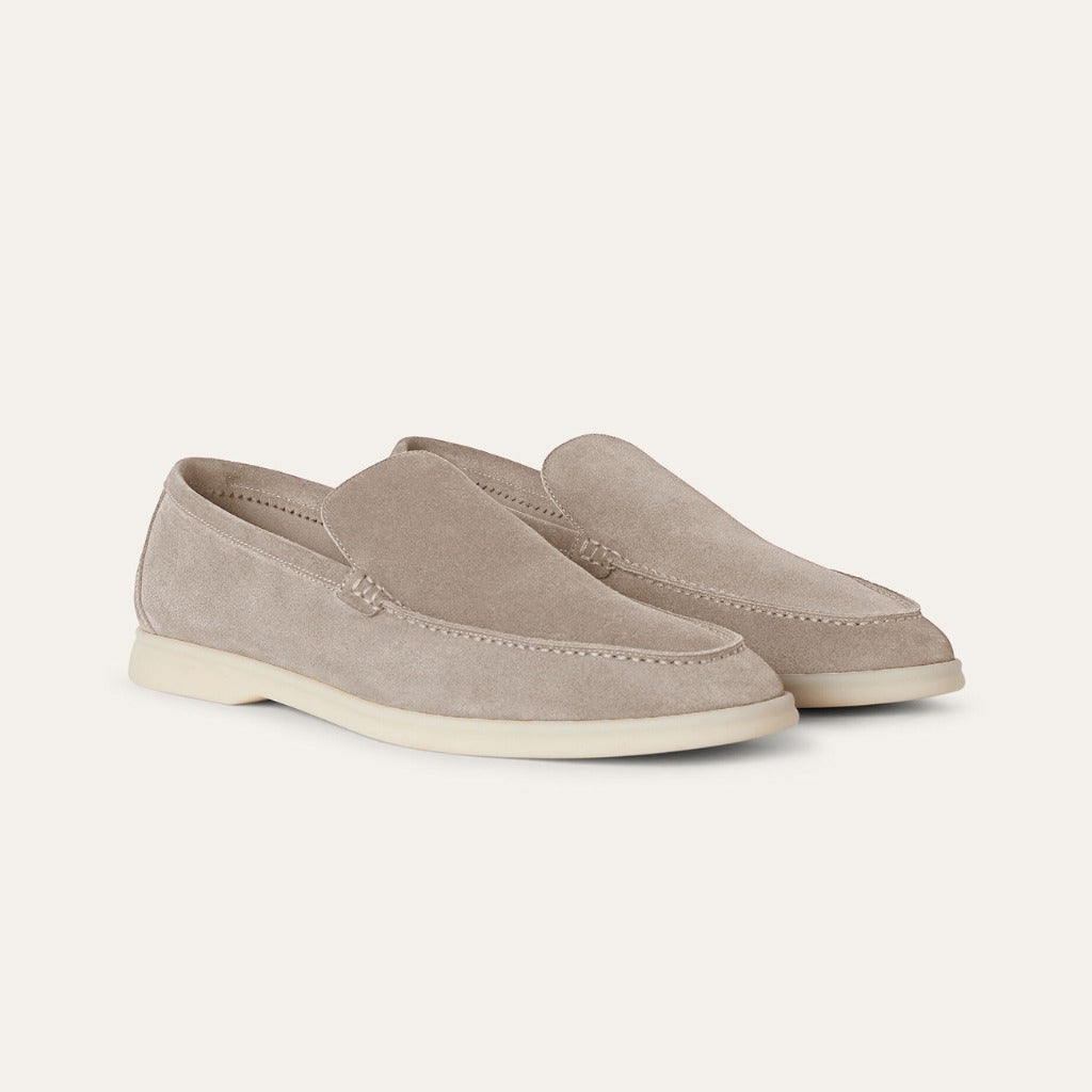 Loro Piana Men’s Suede Loafer – Summer Walk