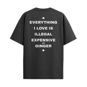 Camiseta Everything I Love... - Ginger